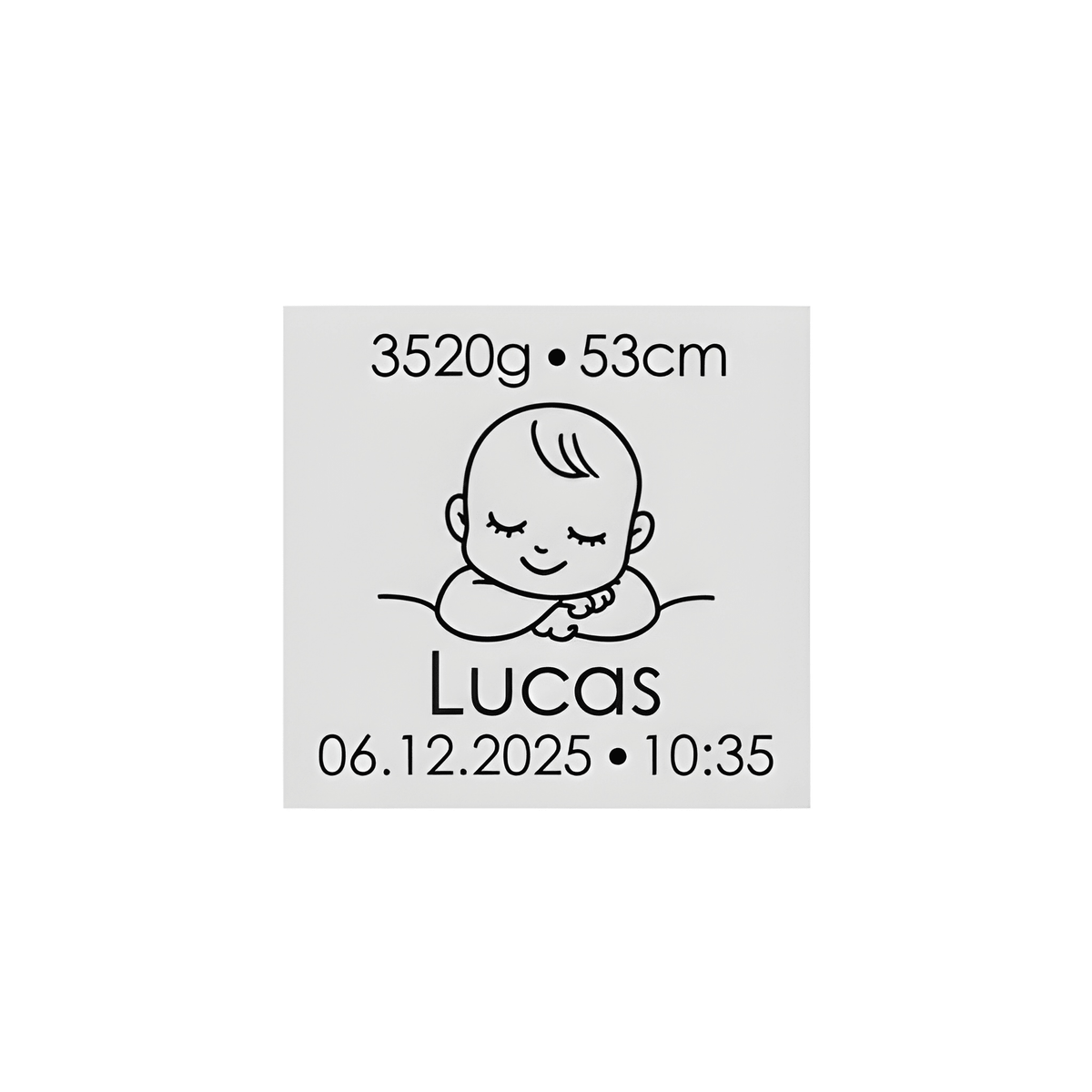 Personligt My Baby-armband