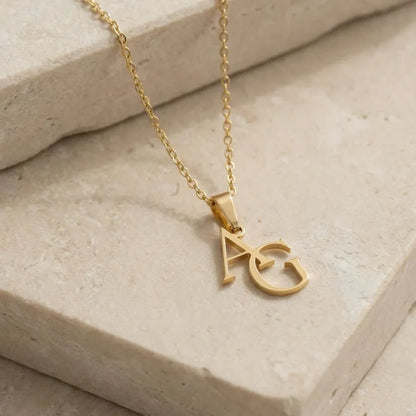 Collana Personalizzata con Doppia Iniziale