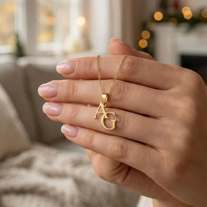 Collana Personalizzata con Doppia Iniziale