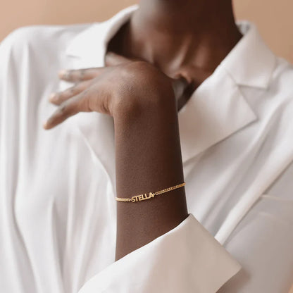 Personalisiertes Armband mit Namen