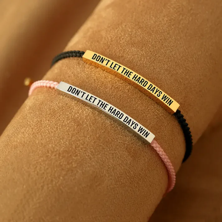 Bracelet motivant pour la confiance en soi et la force