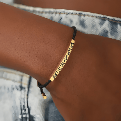 Motiverende armband voor zelfvertrouwen en innerlijke kracht