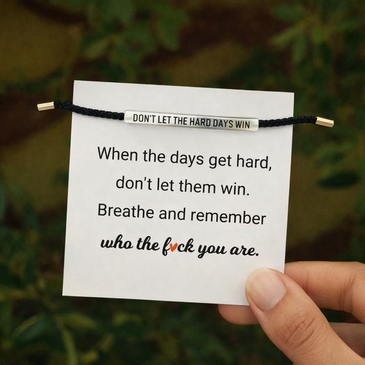 Bracelet motivant pour la confiance en soi et la force