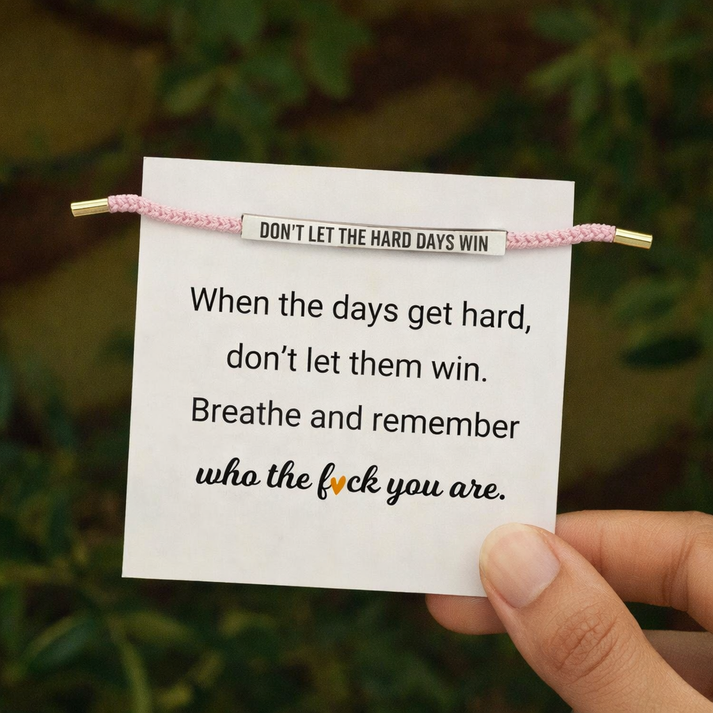 Bracelet motivant pour la confiance en soi et la force